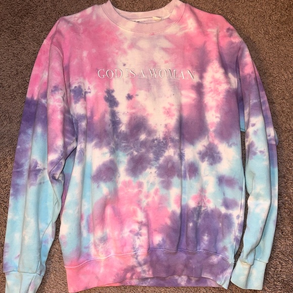Ariana Grande God is a Woman Crewneck Sweatshirt - Picture 1 of 5